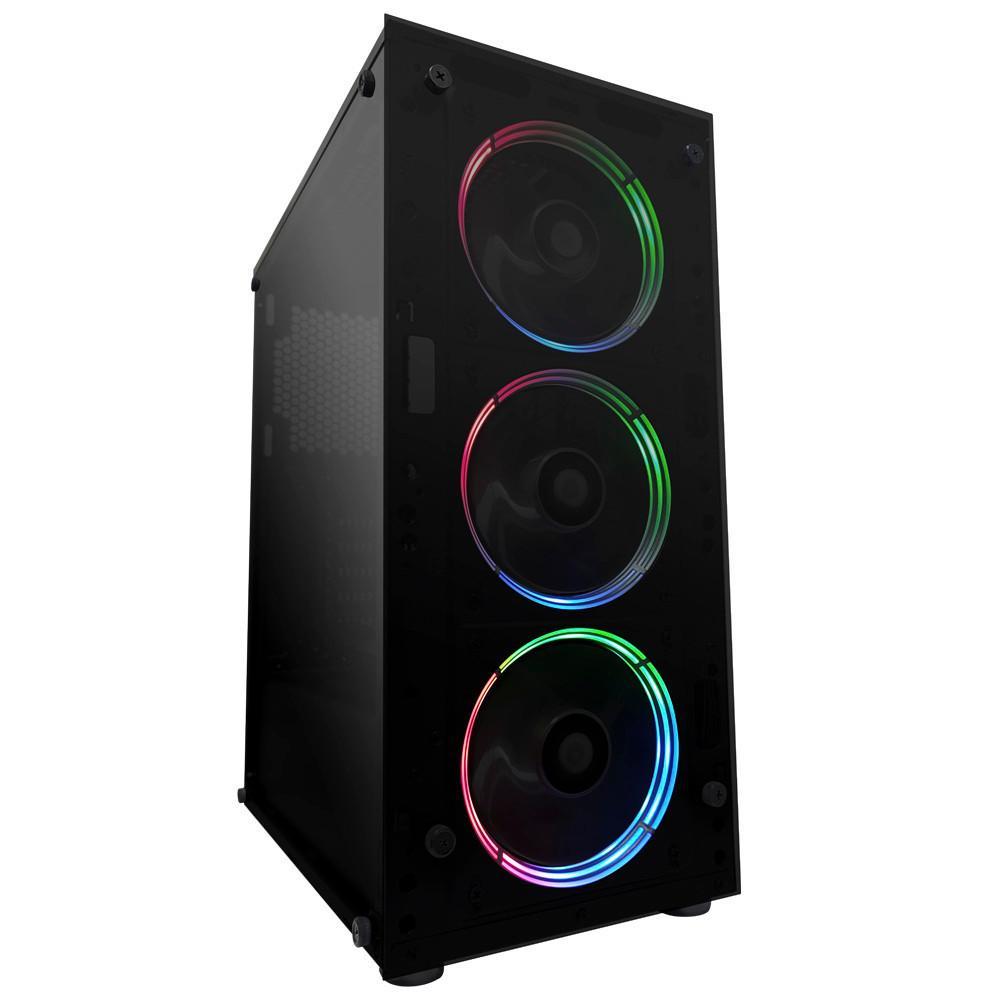 Imagem do produto Gabinete Gamer Mid Tower RGB SafeGamer GA ATX em Carrefour