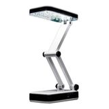 Abajur Luminária De Mesa Dobrável 24 Led Recarregável Lh-666