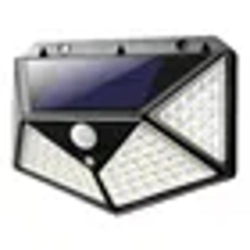 Luminaria ( 100 Led) Luz Externa Solar Para Jardim Led