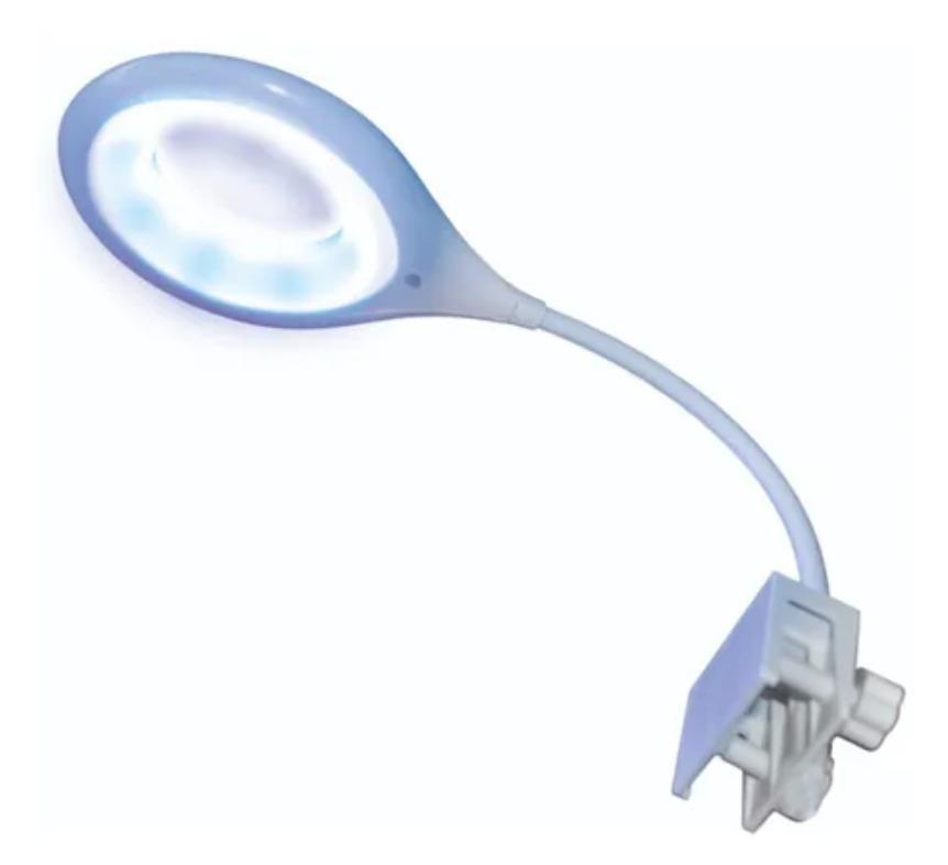 Luminaria Led Soma C7 Branca (7w) Led Branco/azul Autovolt