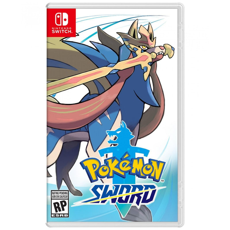 Jogo Novo Midia Fisica Pokemon Sword Para Nintendo Switch