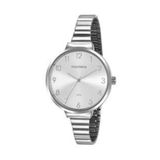Relogio Feminino Mondaine Prateado Pulseira Aço Original