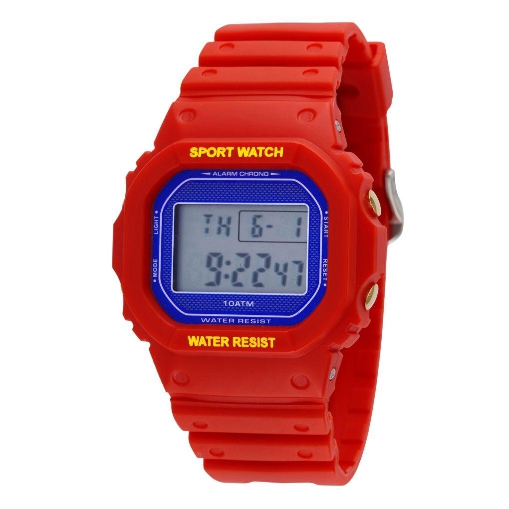 Relógio Mondaine Masculino Digital Vermelho 11034g0mvnp3