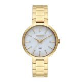 Relogio Orient Feminino Dourado Aço Fgss0171 B1kx