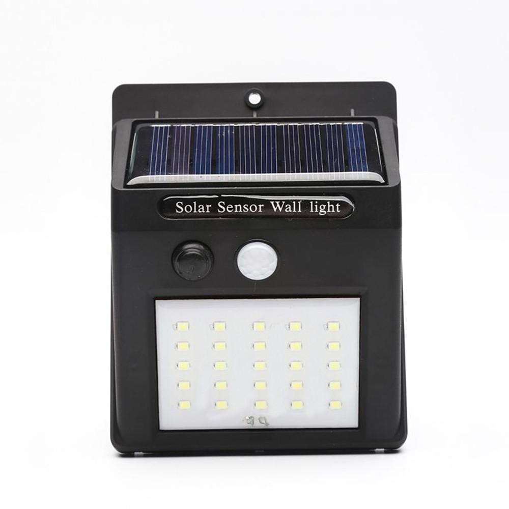 Luminaria Solar Parede 25 Leds Externa