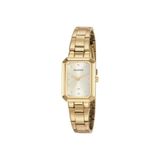 Relógio Feminino Mondaine Dourado Analógico Fundo Prata