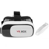 Óculos De Realidade Virtual 3d Para Smartphone Vr Box 2.0 C/controle Bluetooth