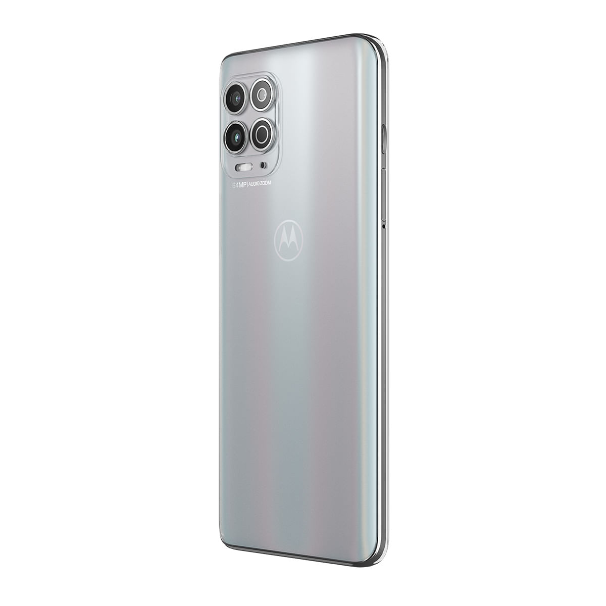 Smartphone Motorola Moto G100 256GB Luminous Sky 5G Tela 6.7” Traseira Direito