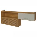 Armário Aéreo Nesher Princesa 2 Portas 4 Prateleiras 200cm