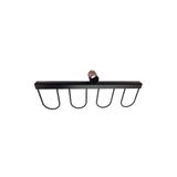 Rastelo Reforçado para Folha 4 Dentes 39x11cm