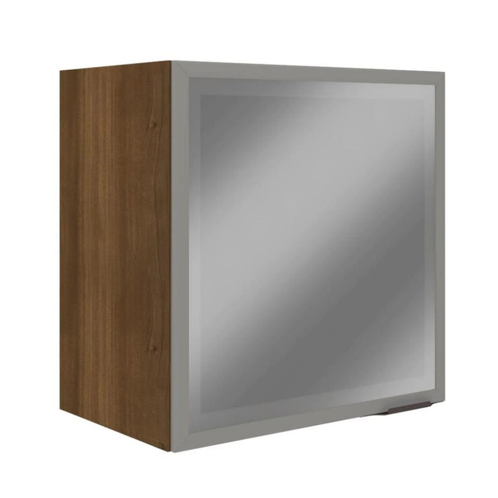 Armário Bartira Línea Com 1 Porta De Vidro