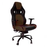 Cadeira Gamer Para Escritório Linha Gamer Racing Marrom