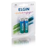 Pilha Elgin Alcalina 1 5v Aa Com 2 82152