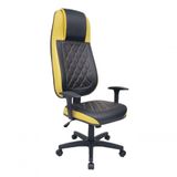 Cadeira Gamer Para Home Office Linha Gamer Blenda Amarelo