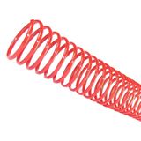 Espirais p/ Encadernação Espiral Colorido 17mm 100f Vermelho