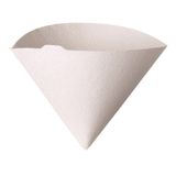 Filtro Branco para Hario V60 Tamanho 01 com 100 Unidades