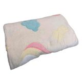 Manta Cobertor Infantil Brilha Escuro 180x200cm Unicornio Br