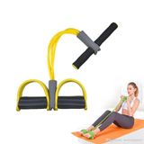 Elastico Extensor 4 Tubos Abdominal Pilates Tonificação