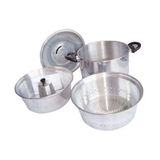 Conjunto 6 Em 1 Para Cozimento A Vapor Continental (3 Peças)