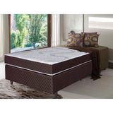 Cama Box Solteiro Umaflex Orleans Com Molas Ensacadas 58x88x188cm