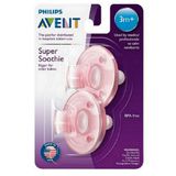 CHUPETA SOOTHIE 3M+ ROSA - PHILIPS AVENT