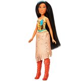 Boneca Pocahontas Disney Princess Shimmer F0904 Hasbro Bege