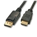 Cabo Displayport M X Hdmi M Para Desktop X Tv Led Lcd Qled