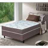Cama Box Conjugada Solteiro Umaflex New Florença com Molas Ensacadas 55x88x188cm