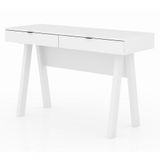 Mesa Para Computador / Escritorio Me4128 Branco Branco