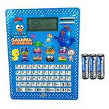 Kit Tablet Infantil Galinha Pintadinha + 3 Pilhas Aa