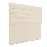 Cabeceira Para Cama Box Queen 160 Cm Linho A19 Bege