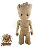 Brinquedo Boneco Vingadores Groot Árvore 27cm Heróis Marvel