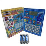 Kit Tablet Infantil Galinha Pintadinha + 3 Pilhas Aa