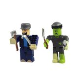 Cartela 4 Boneco Articulado 7cm Roblox Ataque Zumbi N10