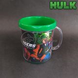 Kit Boneco Hulk Marvel 15 Cm + Caneca Vingadores 350 Ml