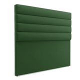 Cabeceira Para Cama Box Casal 140 Cm Suede Verde