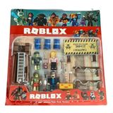 Cartela 4 Boneco Articulado 7cm Roblox Ataque Zumbi N14