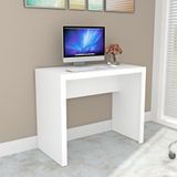 Escrivaninha Mesa 90 Cm Quarto Escritório Branco