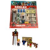 Cartela 4 Boneco Articulado 7cm Roblox Ataque Zumbi N21