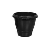 VASO REDONDO MEDIO PRETO - 14,5 L