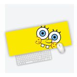 Mouse Pad Grande Gamer Bob Esponja Carinha