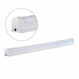 Lampada Led Tubular C/calha Eqqo 9w Biv 60cm T8 - 6500k