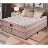 Cama Box King Size Apolo Spuma Essenza Extrafirm Com Pillow In E Molas Ensacadas 70x193x203cm