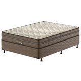 Cama Box Casal Probel Oregon com Euro Pillow e Molas Prolastic 62x138x188 cm