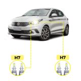 Kit Ultra Led Fiat Argo 2018/2023 20000 Lúmens 6500k H7 H7