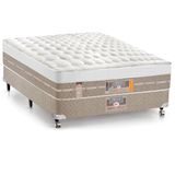 Cama Box Casal Castor Silver Star Air com Molas Ensacadas