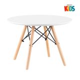 Mesa Infantil Eames Eiffel Junior Kids 60 Cm Branco
