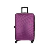 Mala Média Para Viagem Abs American Tourister Tesa By Samsonite Cadeado Integrado Roxo Magenta