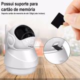 Câmera Ip C360 Segurança Wifi Hd 1080p Sem Fio Jortan 8166xp