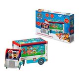Caminhão Abc Patrulha Canina Alfabeto Quebra Cabeça 3d Bloco